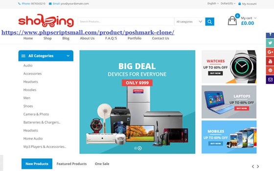 Poshmark Clone- Poshmark Script | Marketplace script: Fancy Clone | Fancy Script